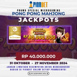 Turnamen Pong Pong Mahjong Jackpots