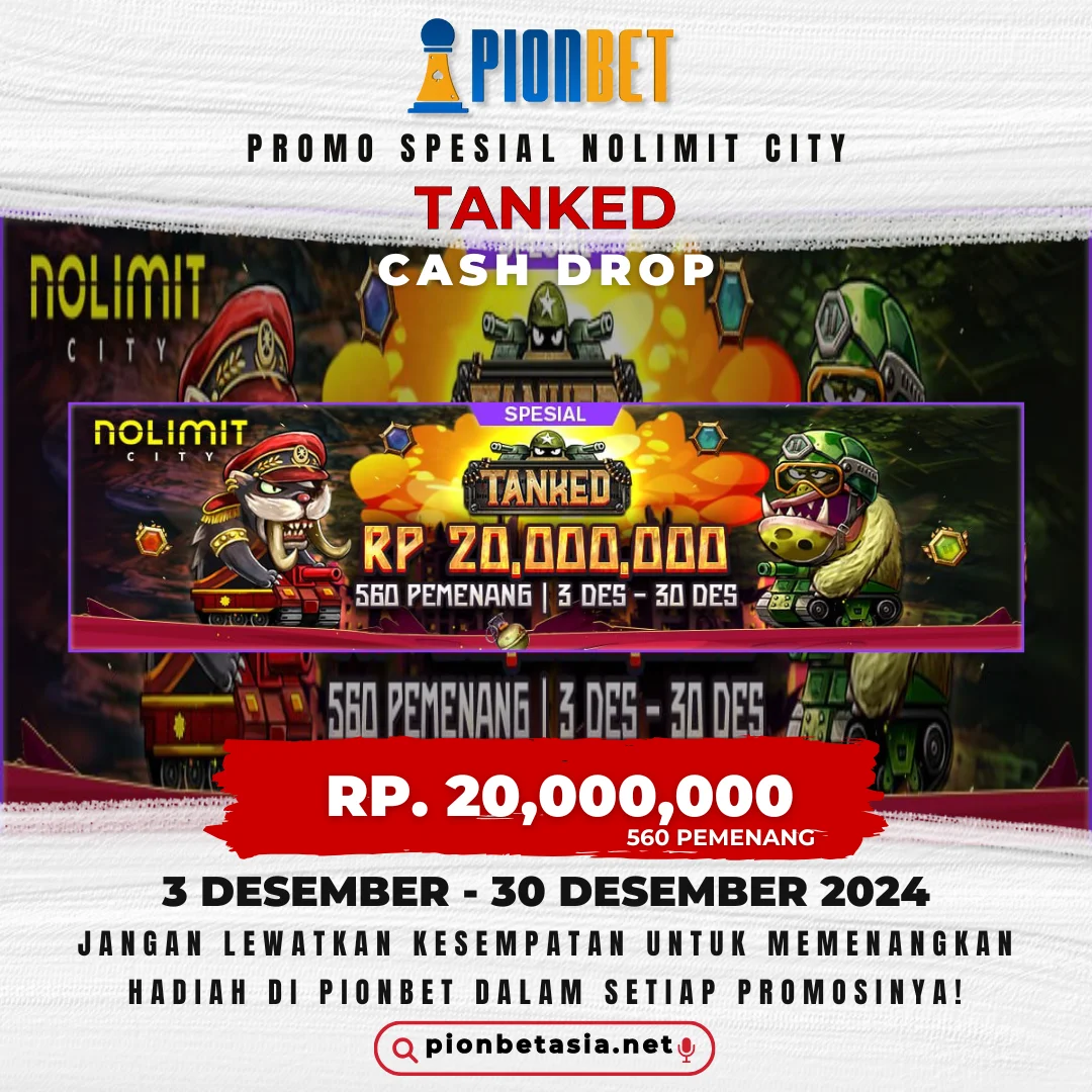 Tanked Cash Drop oleh Nolimit City