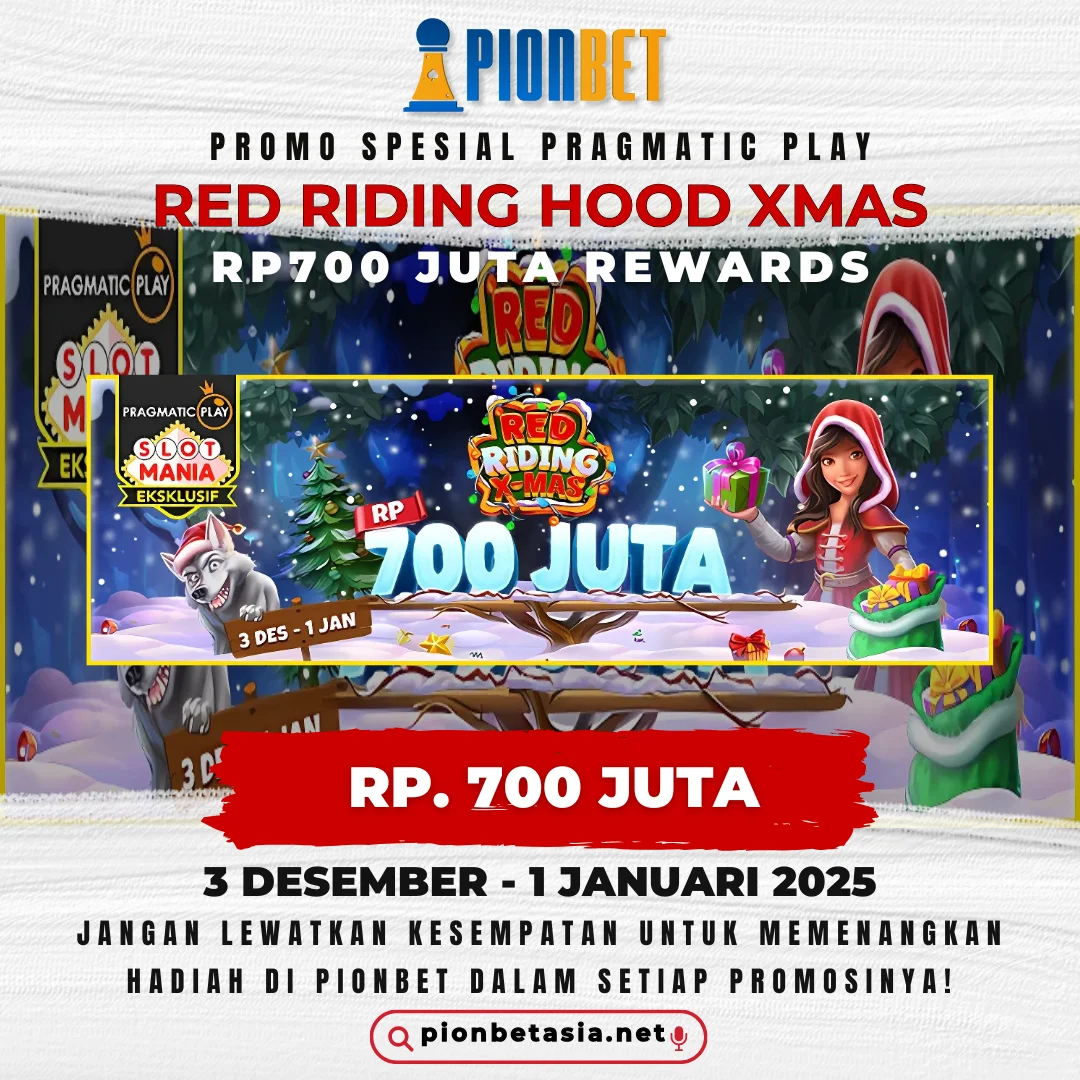 Red Riding Hood Xmas Rp700 Juta Rewards