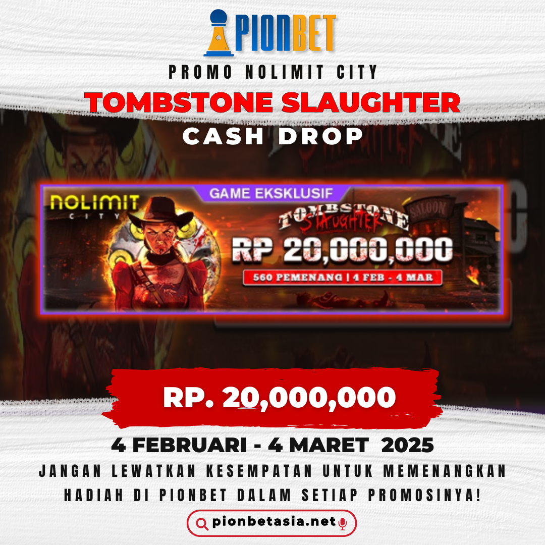 Tombstone Slaughter Cash Drop oleh Nolimit City